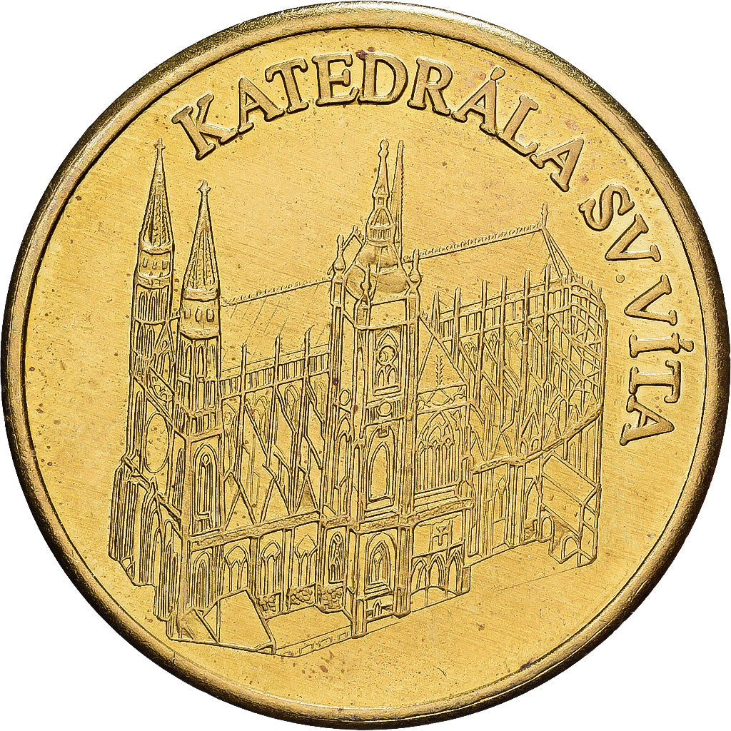 República Checa, Token, La Cathédrale Saint-Guy, Cuproníquel Alumínio