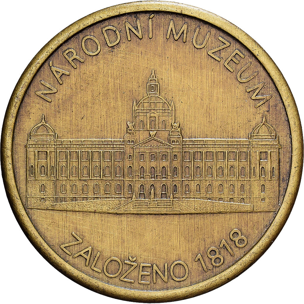 República Checa, zeton, Musée National, Aluminio y cuproníquel, MBC