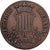Espanha, CATALONIA, Isabel II, 6 Quartos, 1838, Barcelone, Cobre, AU(50-53)