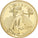 France, Medal, Reproduction Twenty Dollars Liberty, Copper Gilt, MS(65-70)