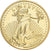França, medalha, Reproduction Twenty Dollars Liberty, Cobre Dourado, MS(65-70)