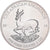 Gabón, 1000 Francs, African Springbox, 2018, 1 Oz, Plata, FDC