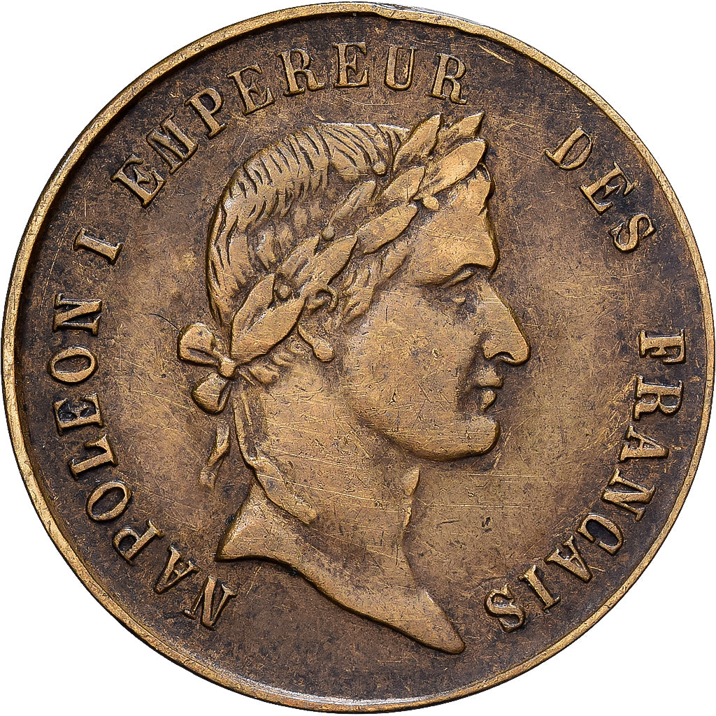 Frankreich, betaalpenning, Napoléon Ier, Napoléon III, Empereurs, Messing, SS