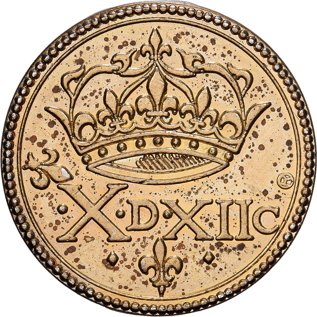 Francia, ficha, Reproduction, Poids Monétaire du Double Louis aux Huit L
