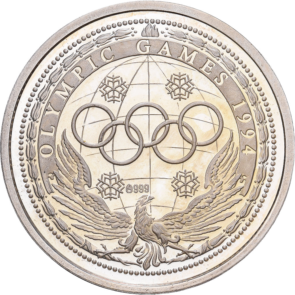 France, Médaille, Jeux Olympiques d'Hiver de Lillehammer, 1994, SPL+, Argent