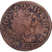 Frankreich, Charles de Gonzague, Liard, 1609, Charleville, Bronze, SGE+