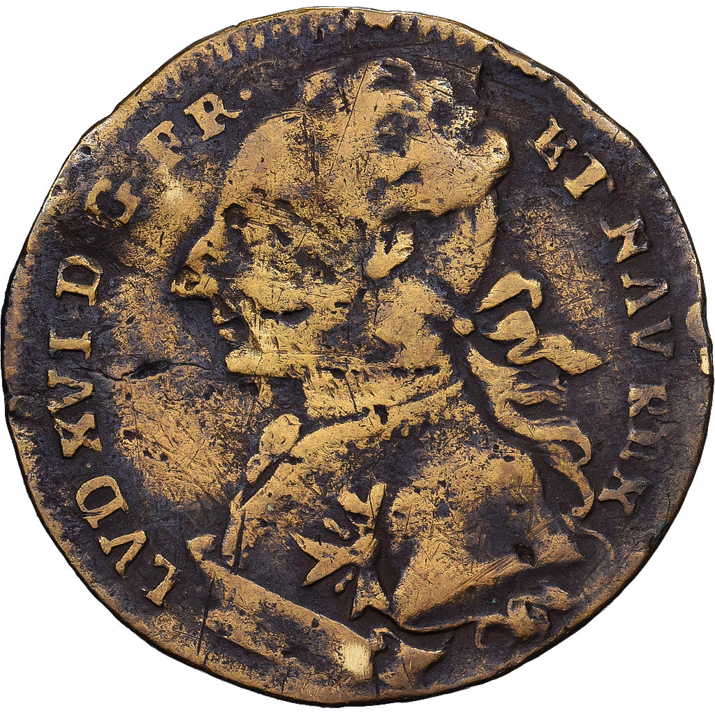 France, Token, Louis XVI, OMNIBUS NON SIBI, Brass, F(12-15)