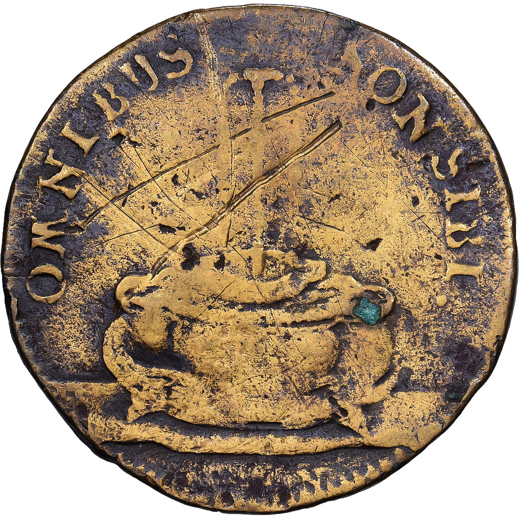 France, Token, Louis XVI, OMNIBUS NON SIBI, Brass, F(12-15)