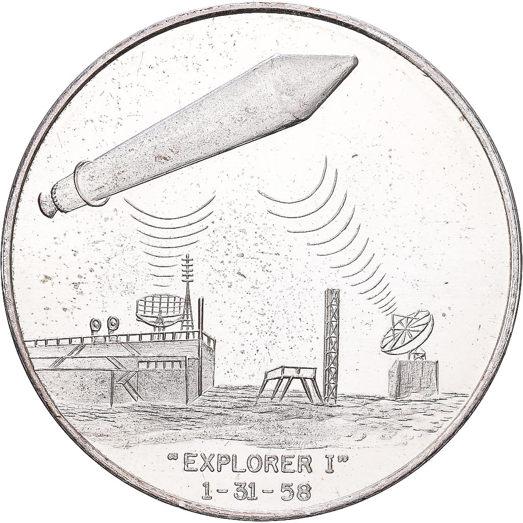 Stati Uniti, ficha, Explorer I, 1958, Argento, SPL-