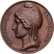 Francia, medaglia, Gouvernement Provisoire, 1848, Rame, Borrel, BB+