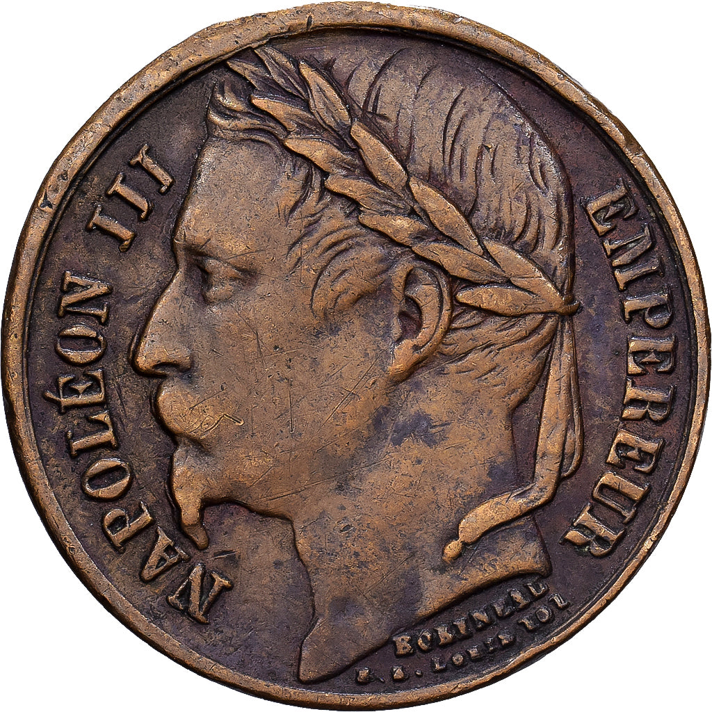 France, Medal, Rétablissement de l'Empire par le Suffrage Universel, 1852