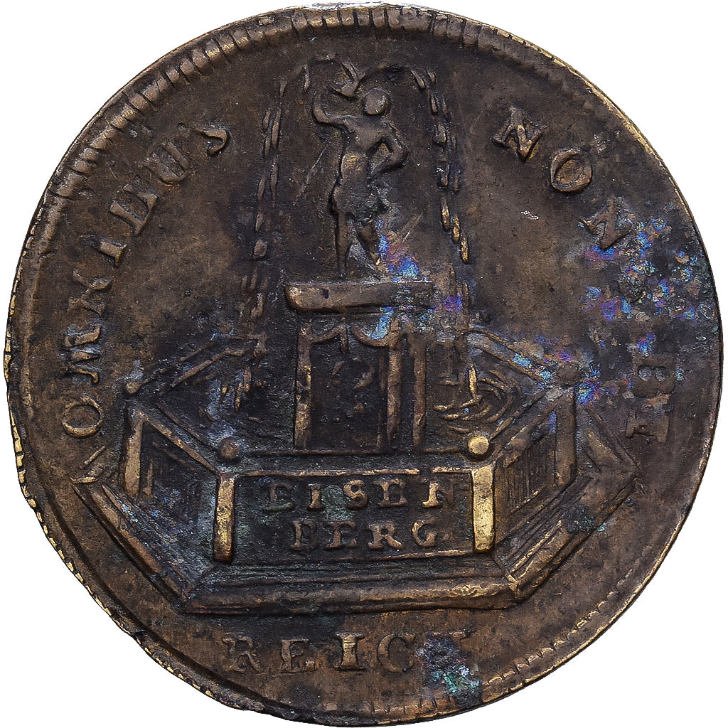Free city of Nuremberg, Counter token, 1803, Brass, F(12-15)
