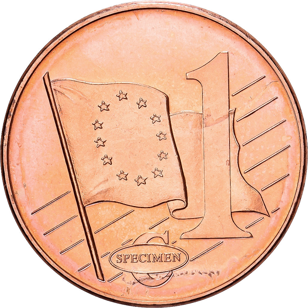 Cyprus, Euro Cent, Exonumia, 2003, Copper Plated Steel, MS(63)