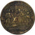 France, Jeton, Louis XV, Sacre de Reims, 1722, Laiton, TB+, Feuardent:7899