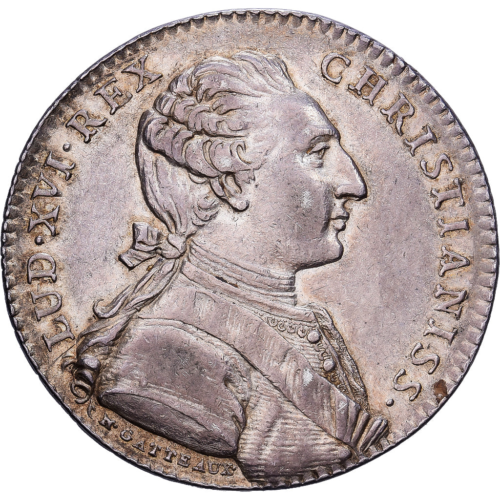 France, Token, Louis XV, Récompense de la Ville de Bordeaux, n.d. (1776)