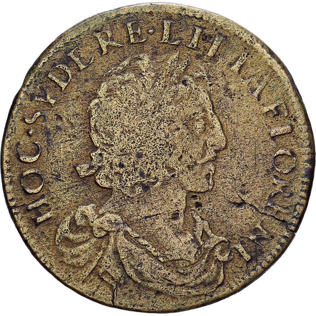 France, Token, Louis XIII, Jeton de Compte, Brass, VF(20-25), Feuardent:12230
