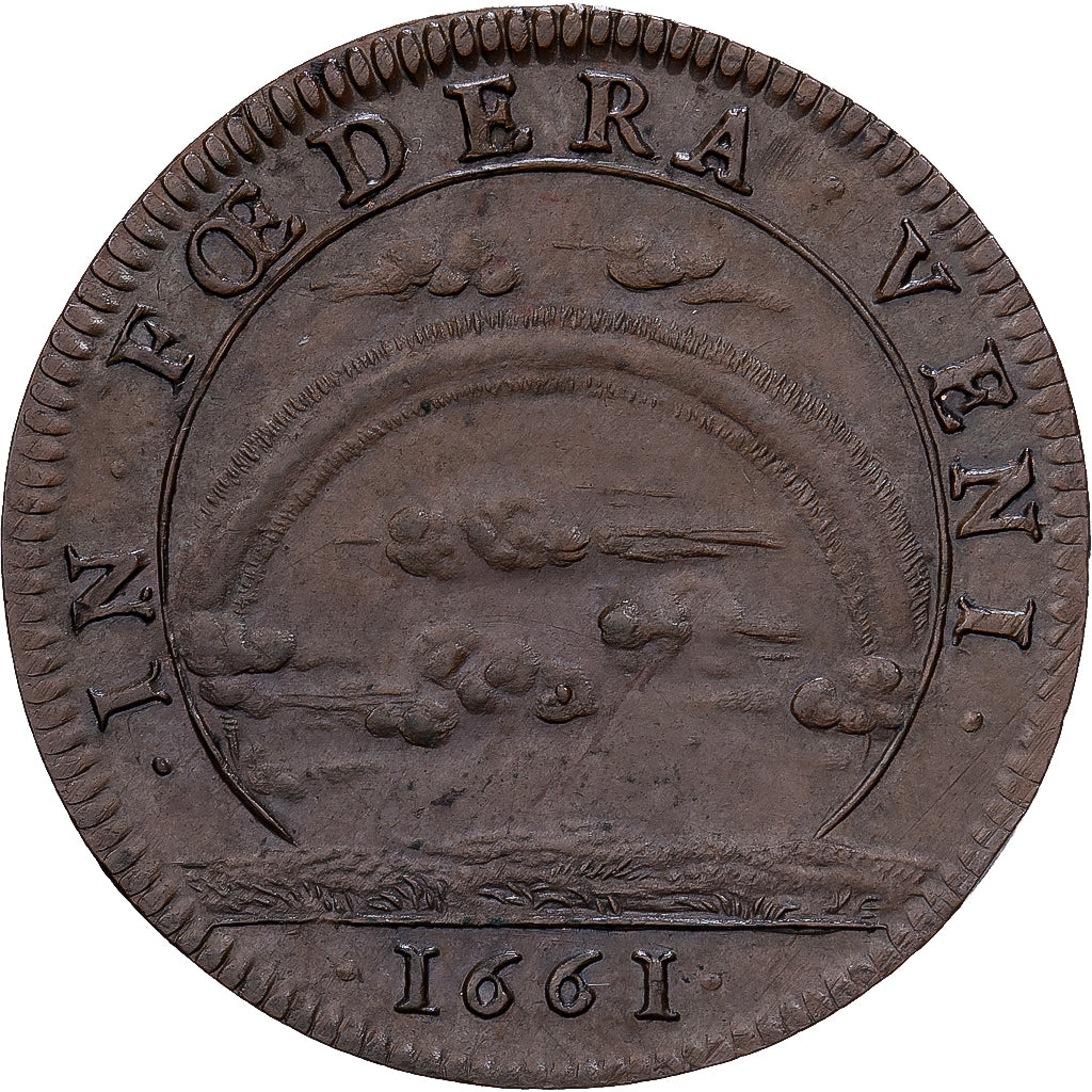 Frankreich, betaalpenning, Marie-Thérèse d'Autriche, 1661, Kupfer, SS+