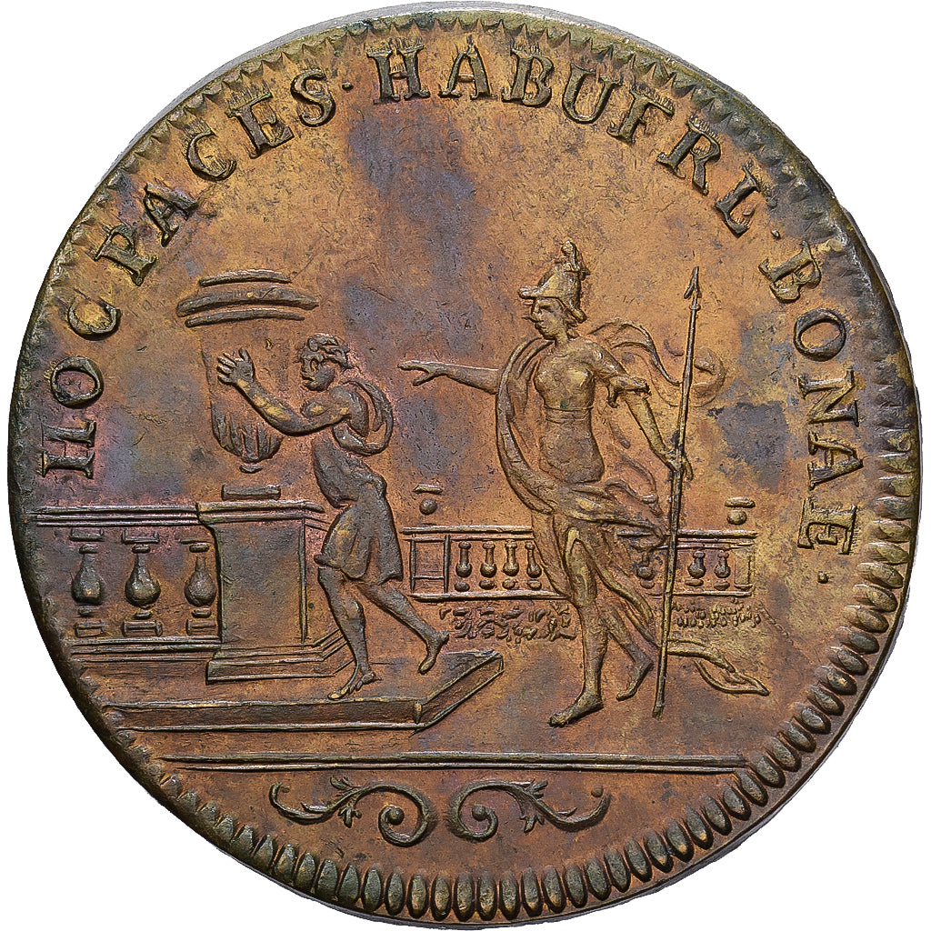 France, Token, Louis XIV, Comptabilité des Bâtiments du roi, Brass, EF(40-45)