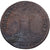 Francia, ficha, Anne d'Autriche, Le Veuvage, 1655, Rame, MB+, Feuardent:12398