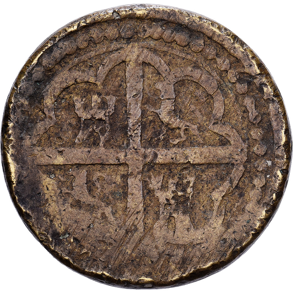 Spain, Poids monétaire, 8 Réaux, 17th-18th centuries, Brass, VG(8-10)