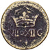 France, Poids monétaire, 1/4 Écu, 16th-17th Centuries, Brass, VF(20-25)