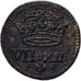 France, Poids monétaire, 1/4 Écu, 16th-17th Centuries, Brass, VF(30-35)