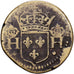 France, Henri II-III, Poids Monétaire, 1/2 Teston, Brass, VF(20-25)