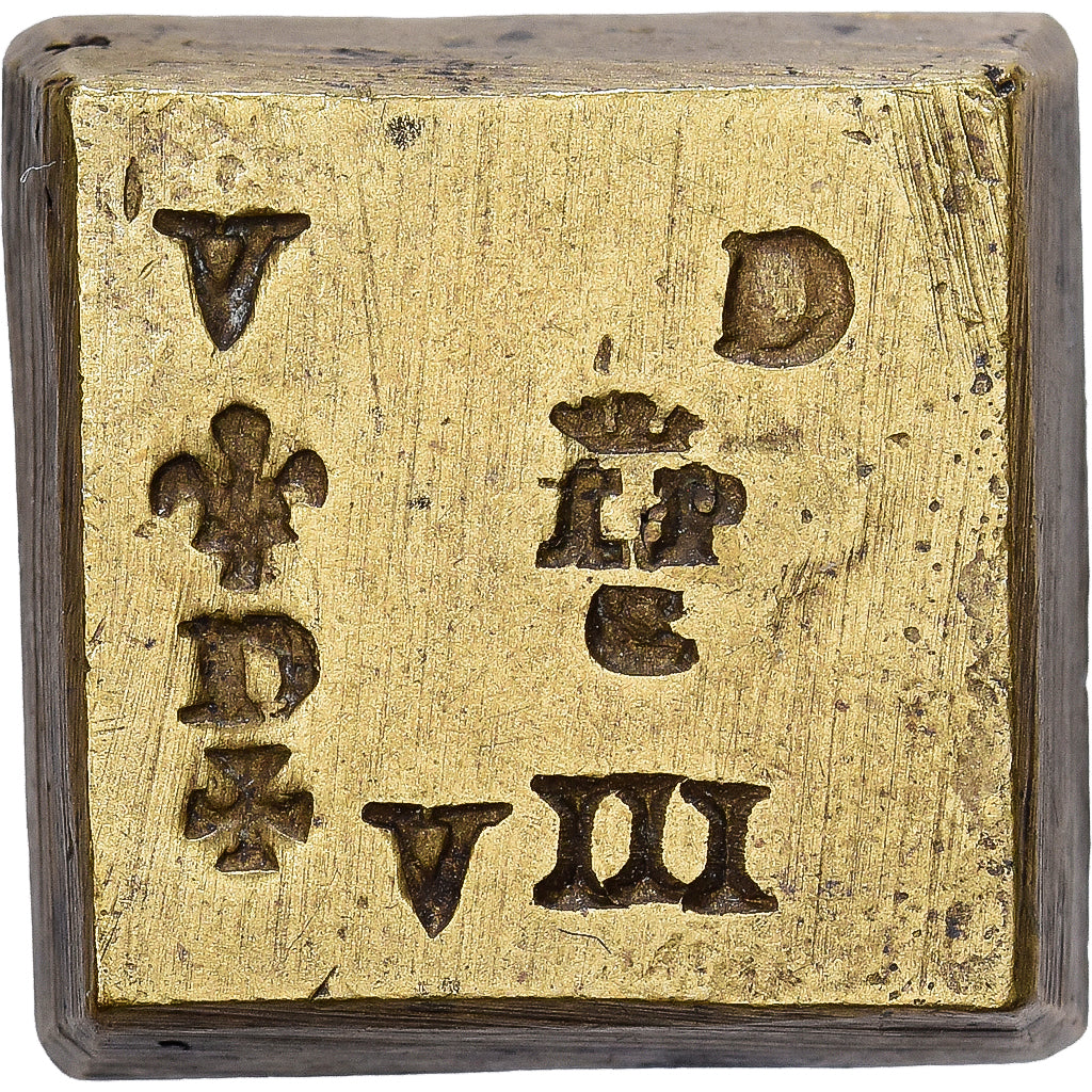 Spain, Poids Monétaire, Double Réal de Ferdinand et Isabelle, Brass, AU(55-58)