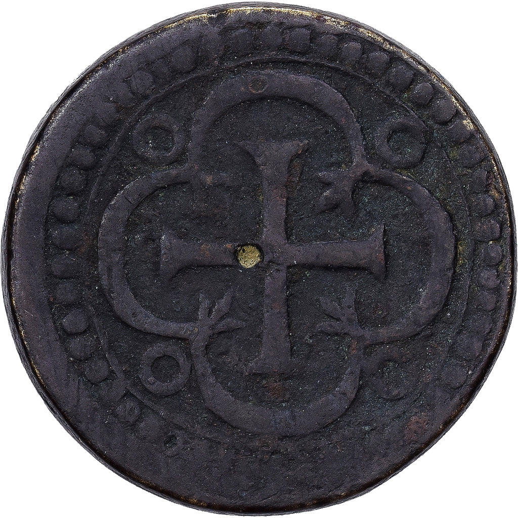Spagna, Poids Monétaire, 4 Escudos, Ottone, MB+