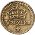 France, Poids Monétaire, Louis XIII, Demi-Franc de forme circulaire, Brass