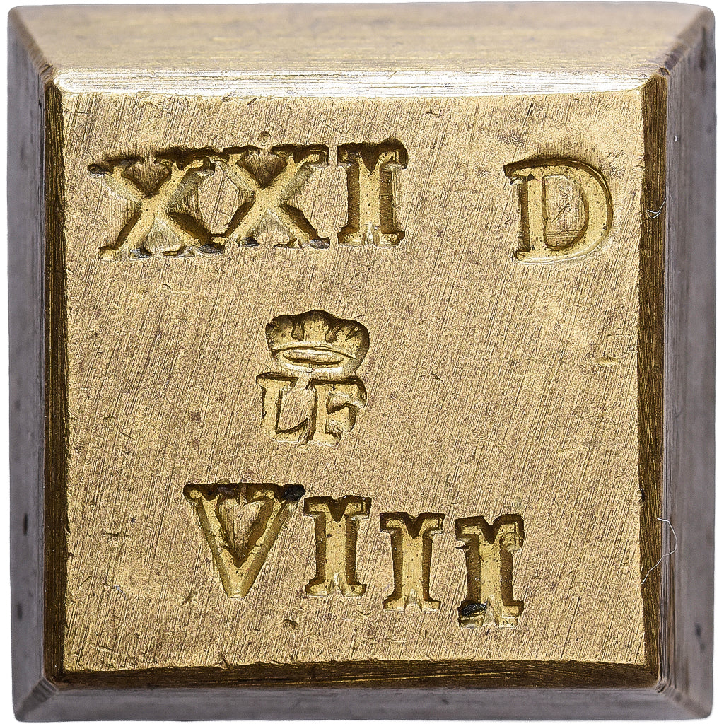 Spain, Poids Monétaire, 8 Reales, Brass, AU(55-58)
