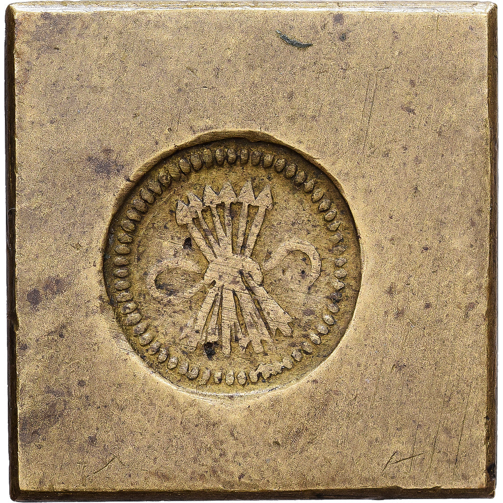 Spain, Poids Monétaire, 8 Reales, Brass, AU(55-58)