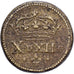 France, Poids Monétaire, Quart d'Ecu, Brass, EF(40-45)
