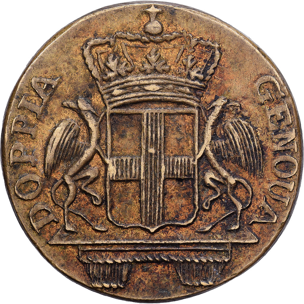 Italy, Poids Monétaire, Pièce de 48 lires de Gênes, Brass, EF(40-45)
