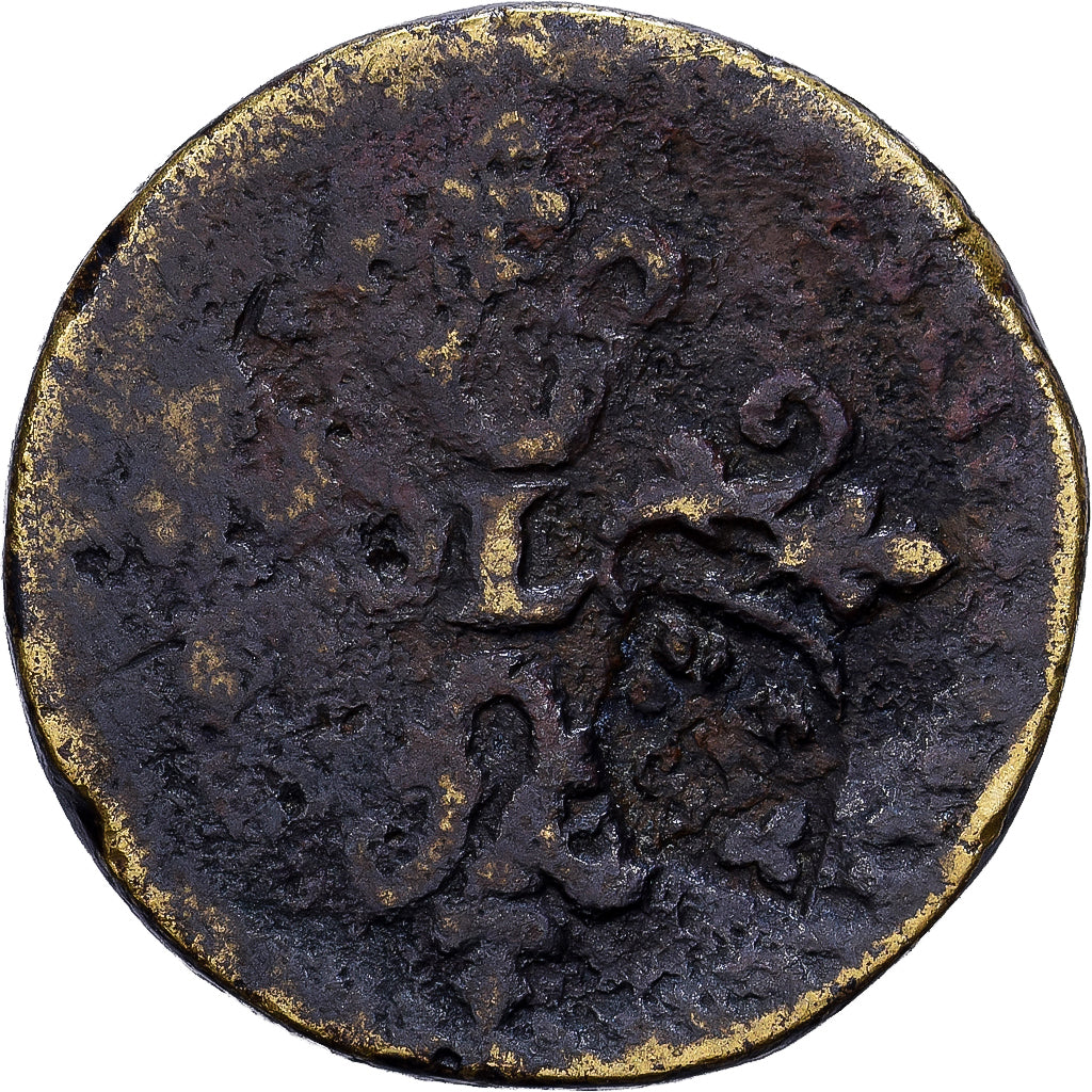 France, Poids Monétaire, Louis XIII, Quart de Franc de forme circulaire