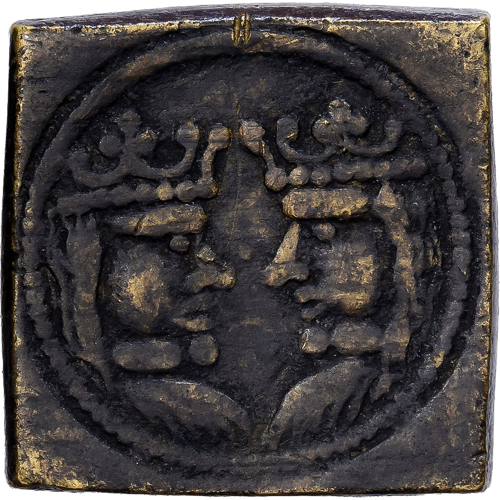 Spain, Poids Monétaire, ISABELLE ET FERDINAND, Double Excellente, Brass