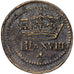 Francja, Poids Monétaire, Henri III à Louis XIV, Huitième d’Ecu, Mosiądz