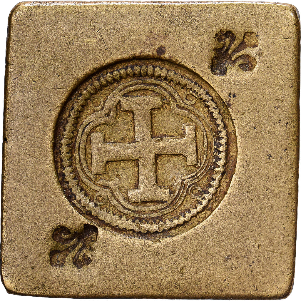 Spain, Poids Monétaire, 8 Ecus, Brass, AU(50-53)