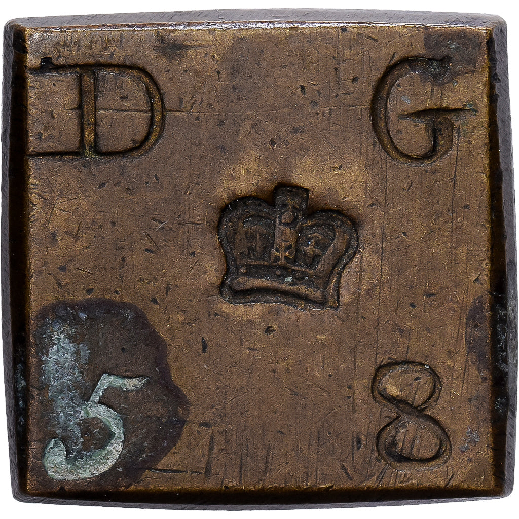 United Kingdom, Poids Monétaire, Guinée, Brass, EF(40-45)