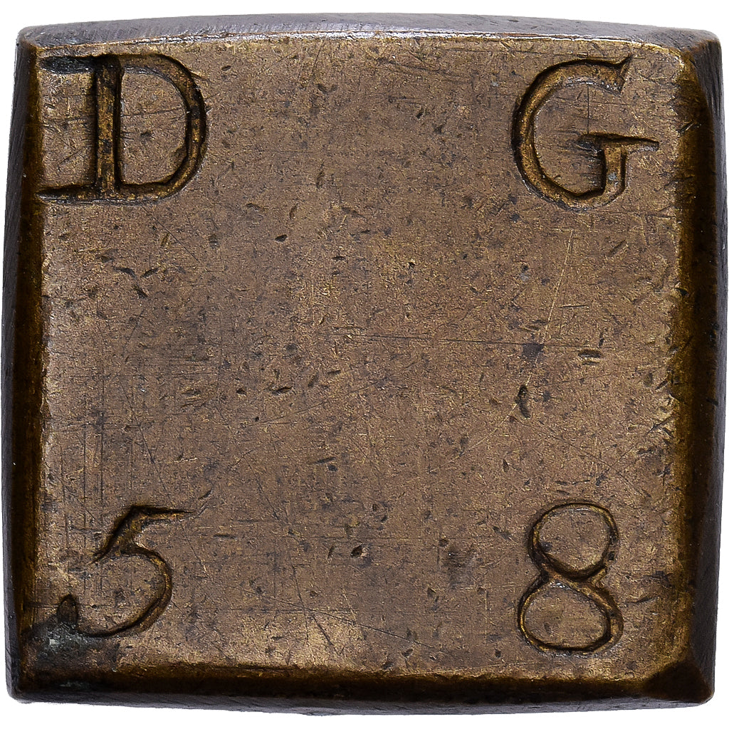 United Kingdom, Poids Monétaire, Guinée, Brass, EF(40-45)