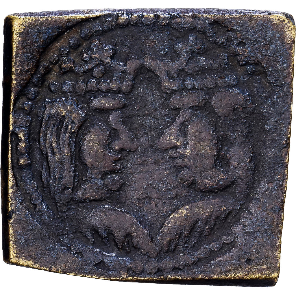Spain, Poids Monétaire, ISABELLE ET FERDINAND, Ducat d'Or, Anvers, Brass