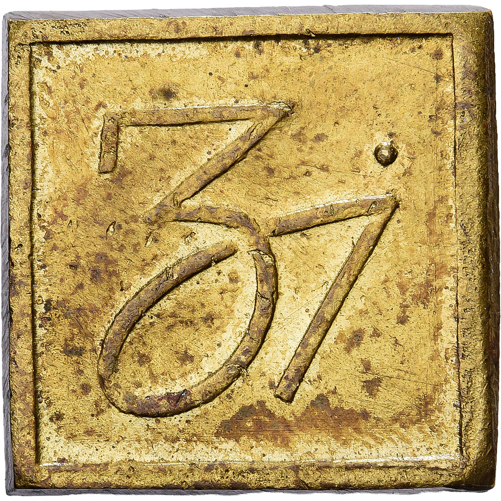 United Kingdom, Poids Monétaire, Apothicaire, Drachme, Brass, AU(50-53)