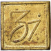 United Kingdom, Poids Monétaire, Apothicaire, Drachme, Brass, AU(50-53)