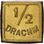 United Kingdom, Poids Monétaire, Apothicaire, 1/2 Drachme, Brass, AU(50-53)