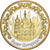 Russia, medal, Red Square Building, Saint Petersburg, Pokryte Miedź- Nikiel