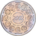 Francia, medalla, L'Europe, Naissance de l'Euro Fiduciaire, 2002, Cobre -