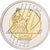 CIUDAD DEL VATICANO, medalla, 2 E, Essai-Trial Benoit XVI, 2007, Bimetálico
