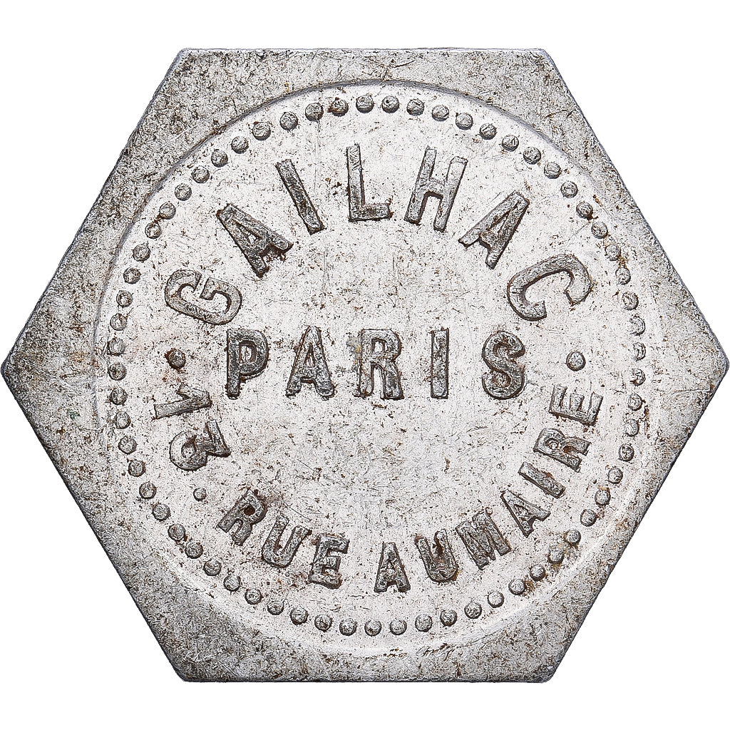France, Token, Paris, Gailhac, Bon pour une danse, Aluminium, EF(40-45)