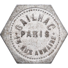 France, Jeton, Paris, Gailhac, Bon pour une danse, Aluminium, TTB