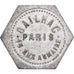 France, Token, Paris, Gailhac, Bon pour une danse, Aluminium, EF(40-45)